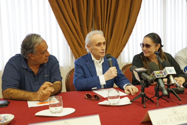 José Carreras alla conferenza stampa di Armonie d'Arte Festival