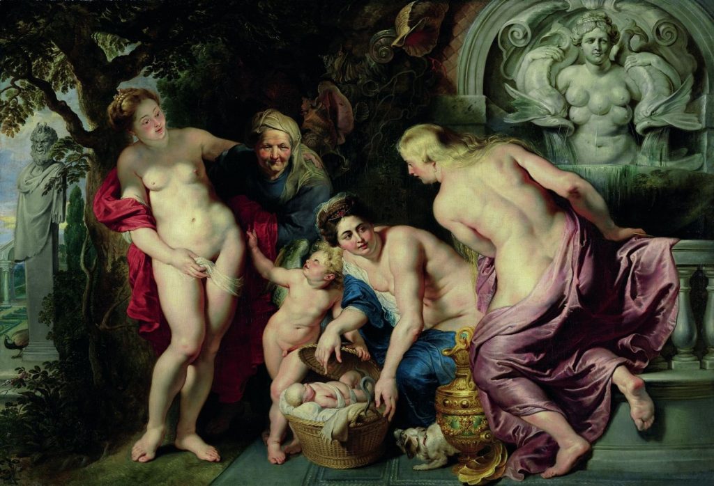 P.P. Rubens - La Scoperta di Erittonio fanciullo