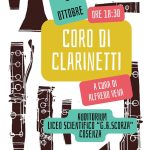 Cosenza: il Coro di clarinetti diretto da Alfredo Vena in concerto il 1° ottobre